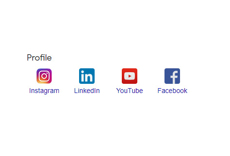 social_media_profile im Google Unternehmensprofil